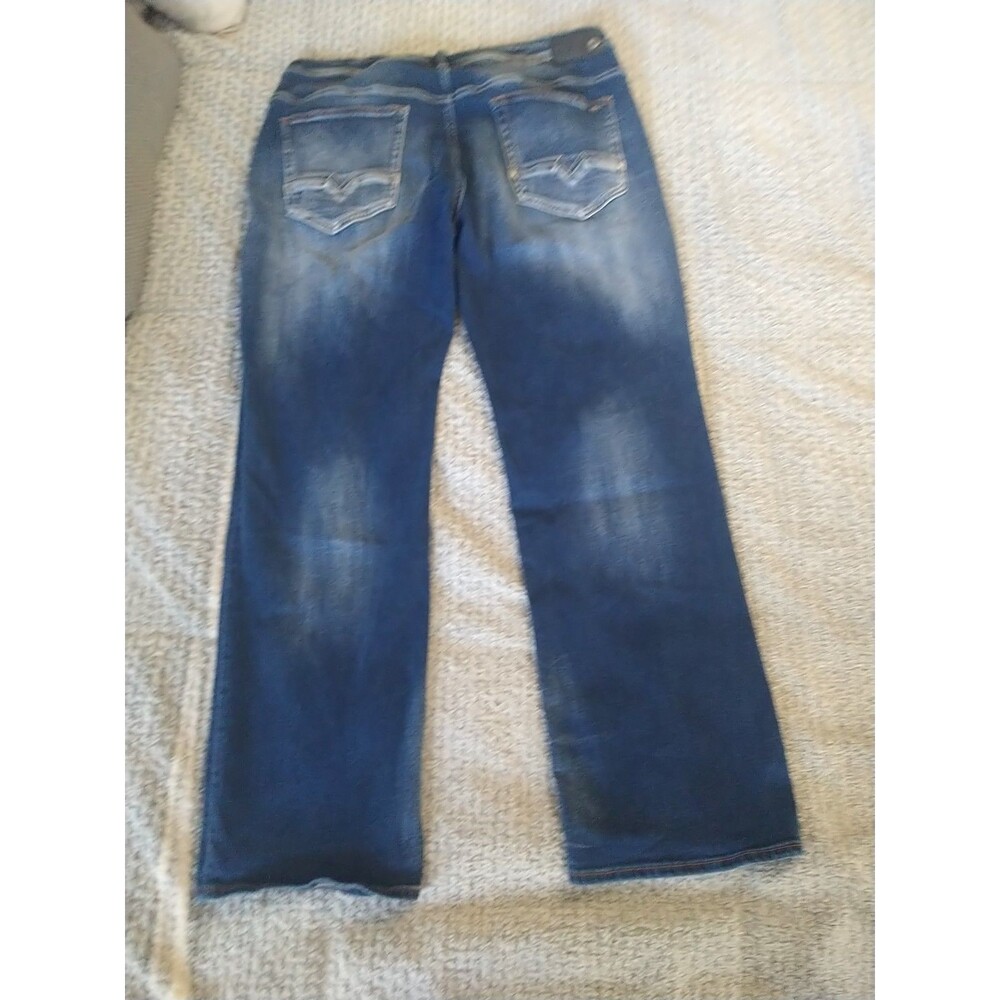 David Bitton Mens Jeans 40/32 Distressed Y2k - Picture 8 of 9
